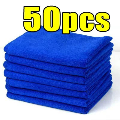 Microfiber Cleaning Cloths Lint Free Microfiber Cleaning Towel Cloths Reusable Cleaning Towels w/ Super Absorbent for Car Window
