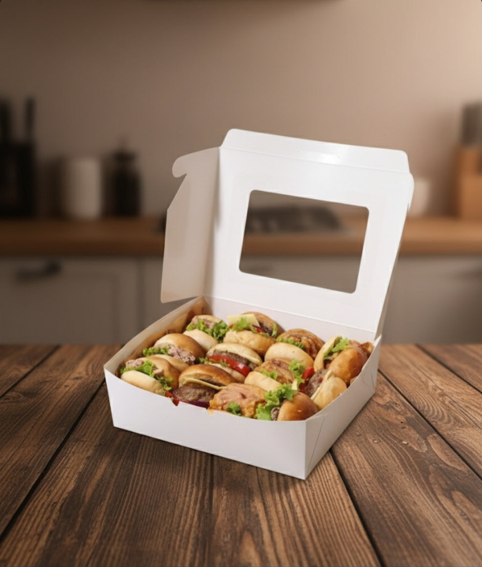 12 Mini Cheese & Tomato Melt Sandwiches